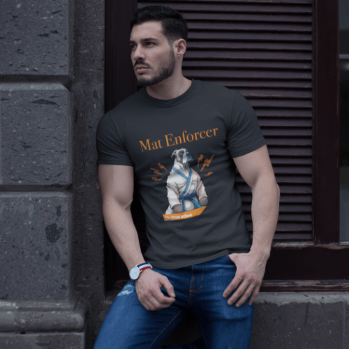 Great Dane Mat Enforcer by JiuJitsu Ethos TShirt bjjLabs The Lab